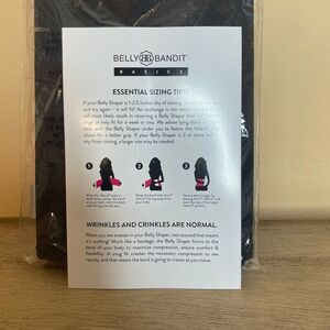 New Bellybandit size small black basics